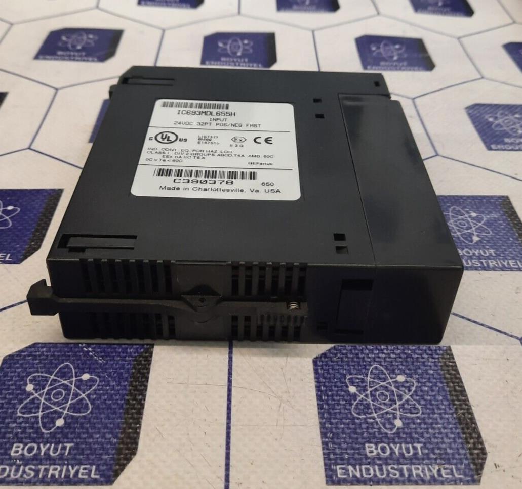 GE FANUC IC693MDL655H INPUT 24VDC/32PT POS/NEG FAST