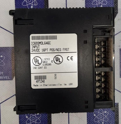 GE FANUC IC693MDL646C GE FANUC INPUT 24VDC 16PT POS/NEG FAST
