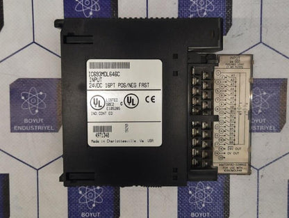 GE FANUC IC693MDL646C GE FANUC INPUT 24VDC 16PT POS/NEG FAST