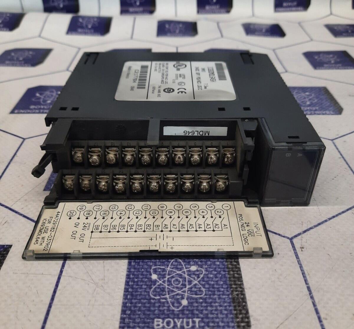 GE FANUC IC693MDL645H INPUT 24VDC 16PT POS/NEG LOGIC