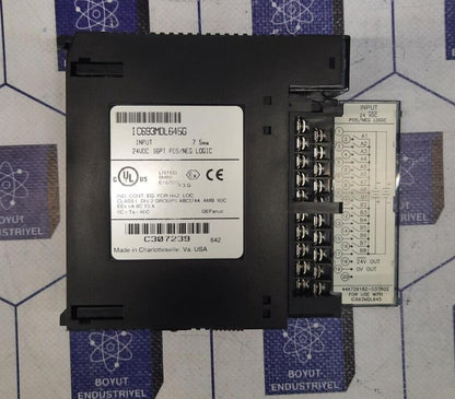 GE FANUC IC693MDL645G INPUT 24VDC 16PT POS/NEG LOGIC