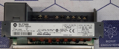 ALLEN BRADLEY  1746-0A8 Ser.A SLC500 OUTPUT MODULE