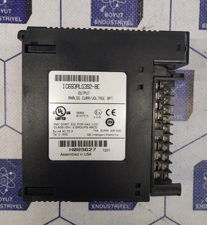 GE FANUC IC693ALG392-BE OUTPUT ANALOG CURR/VOLTAGE 8PT