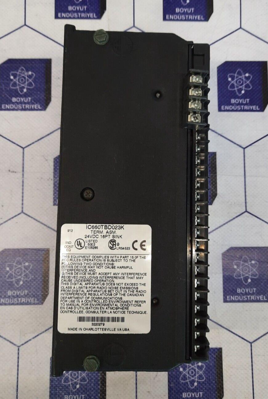 GE FANUC IC660BBD023/IC660EBD021/IC660TBD023 - IC660TBD021T/IC660TBD023K