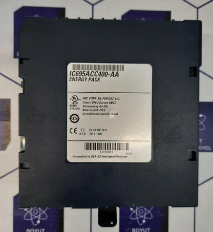 GE FANUC IC695ACC400-AA ENERGY PACK RACSystems RX3i