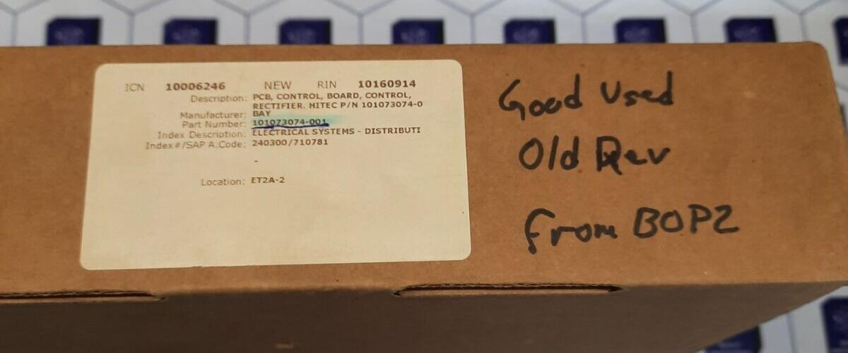 EATON 10073074-001  TP08305543773 PCB CONTROL BOARD RECTIFIER HITEC