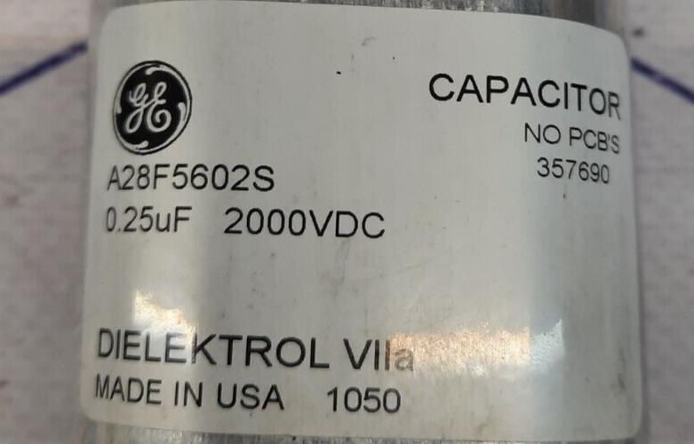 GE FANUC A28F5602S CAPACITOR 357690