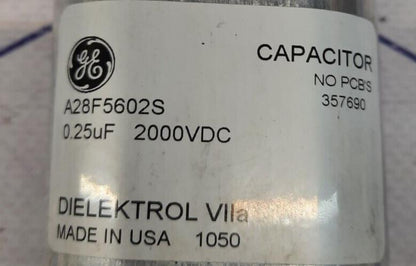 GE FANUC A28F5602S CAPACITOR 357690
