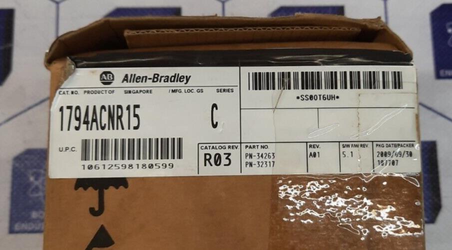 ALLEN BRADLEY 1794-ACNR15 CONTROL NET REDUANDANT MEDIA ADAPTER