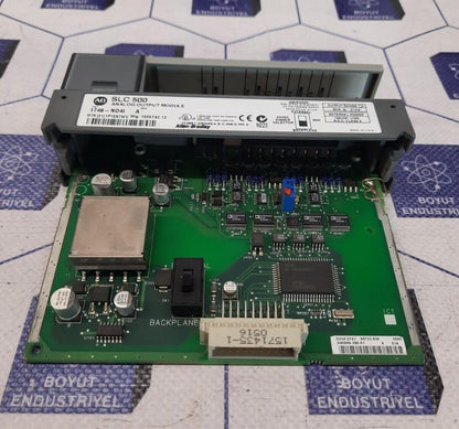 ALLEN BRADLEY  1746-NO4I SLC500 OUTPUT MODULE