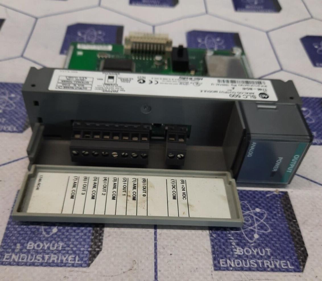 ALLEN BRADLEY  1746-NO4I SLC500 OUTPUT MODULE