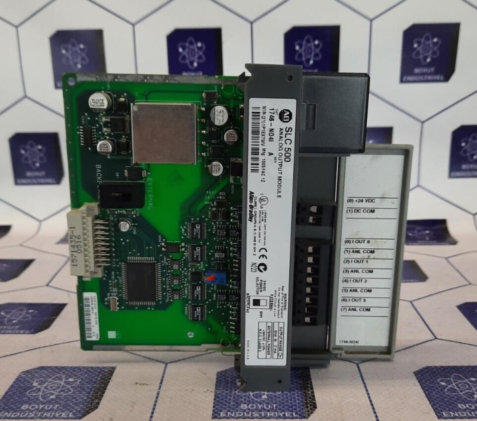 ALLEN BRADLEY  1746-NO4I SLC500 OUTPUT MODULE