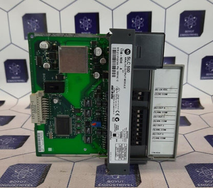 ALLEN BRADLEY  1746-NO4I SLC500 OUTPUT MODULE