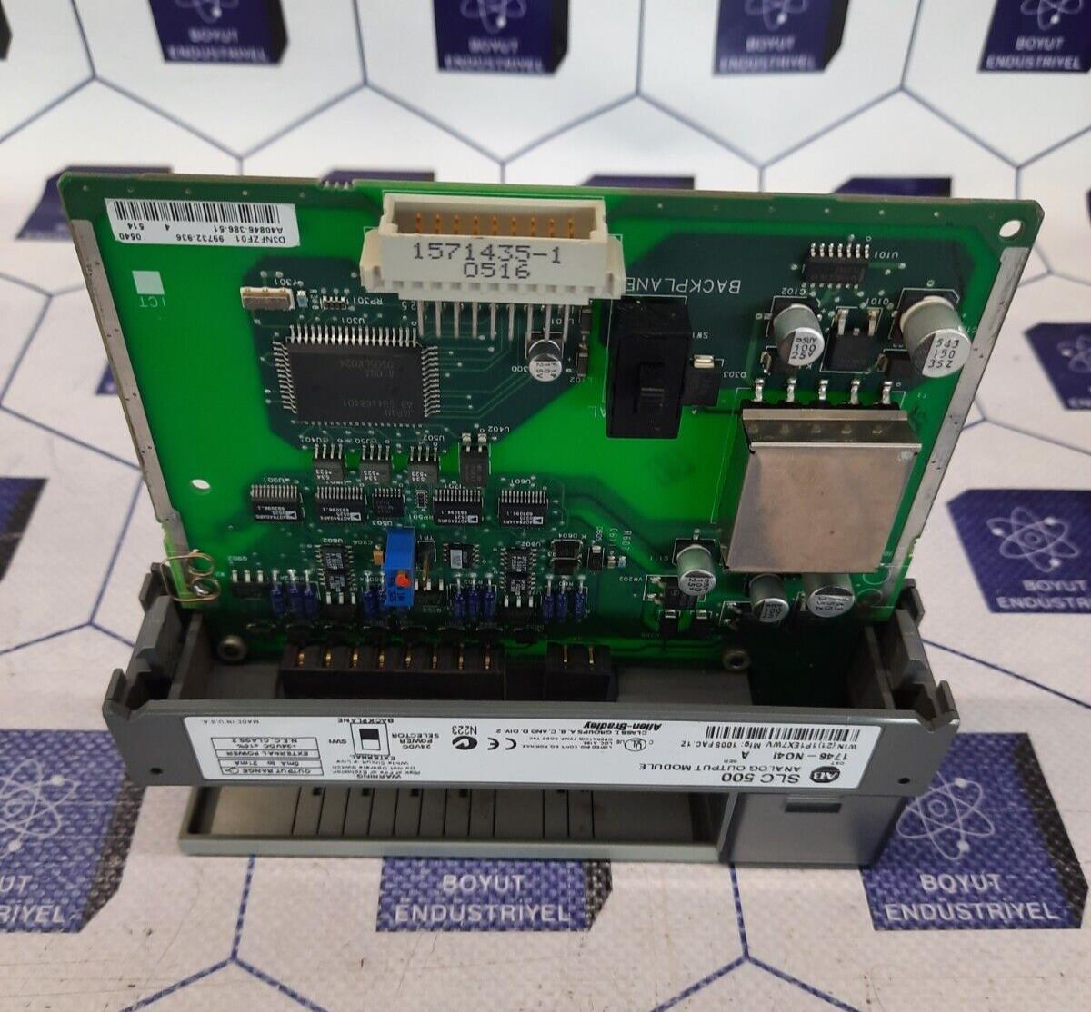 ALLEN BRADLEY  1746-NO4I SLC500 OUTPUT MODULE