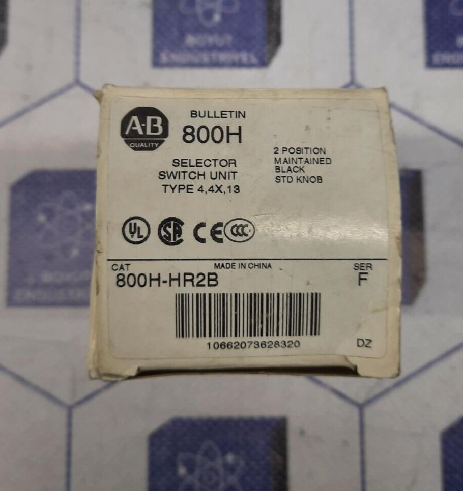 ALLEN BRADLEY 800H-HR2B SELECTOR SWITCH UNIT - BULLETIN