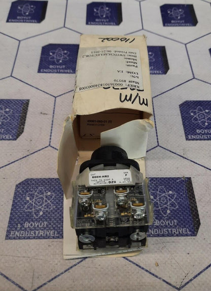 ALLEN BRADLEY 800H-HR2B SELECTOR SWITCH UNIT - BULLETIN