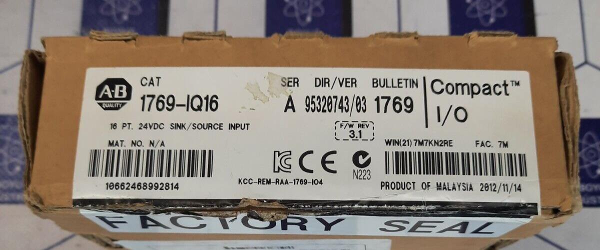 ALLEN BRADLEY 1769-IQ16 COMPACT I/O