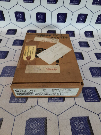 ALLEN BRADLEY 1746-IV16 SLC500 INPUT MODULE