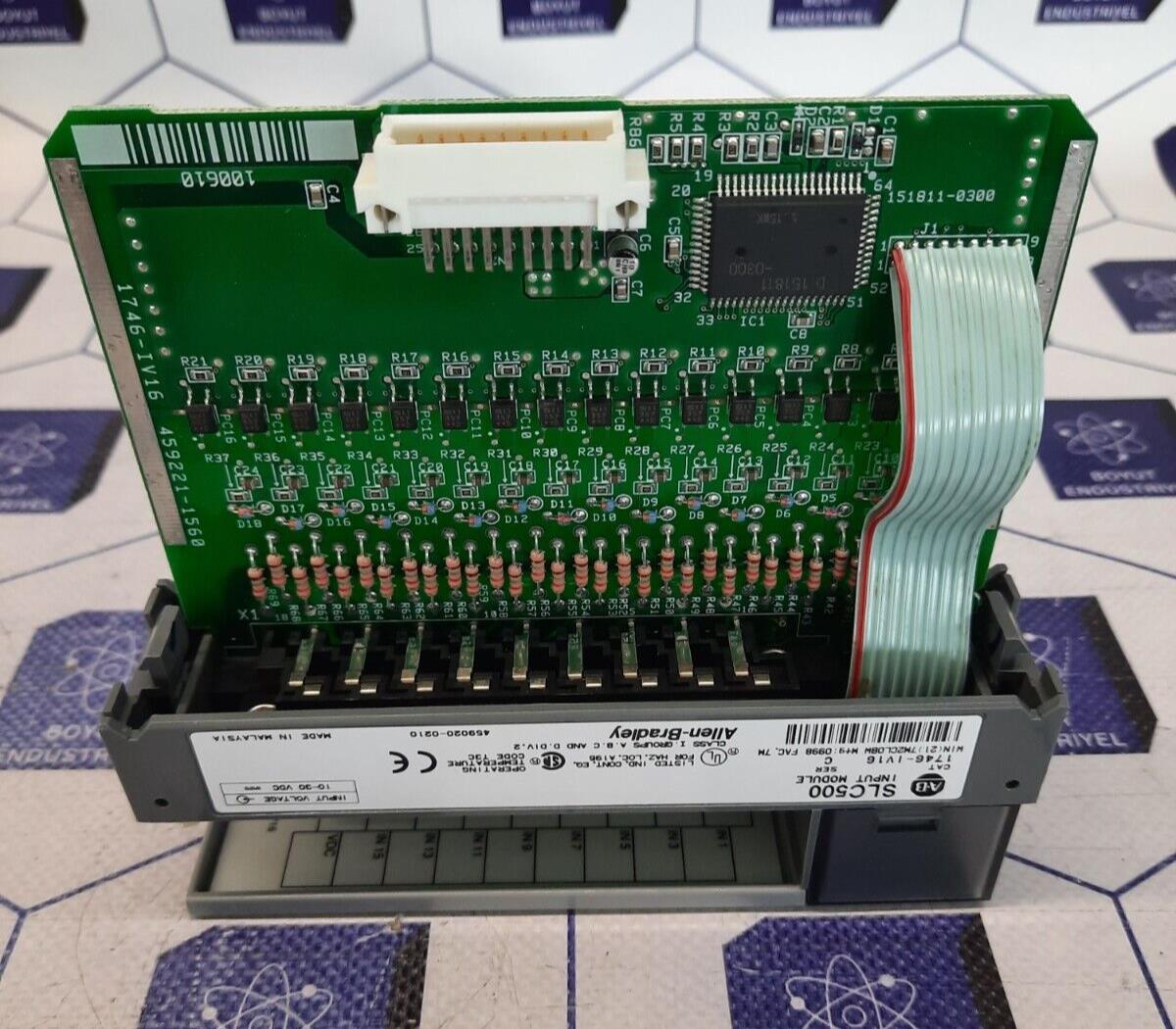 ALLEN BRADLEY 1746-IV16 SLC500 INPUT MODULE