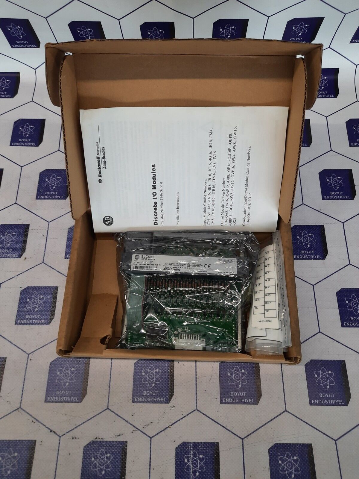 ALLEN BRADLEY 1746-IV16 SLC500 INPUT MODULE