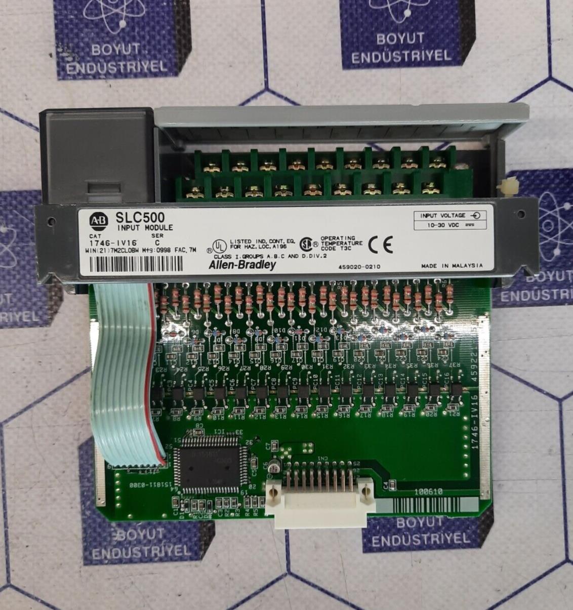 ALLEN BRADLEY 1746-IV16 SLC500 INPUT MODULE