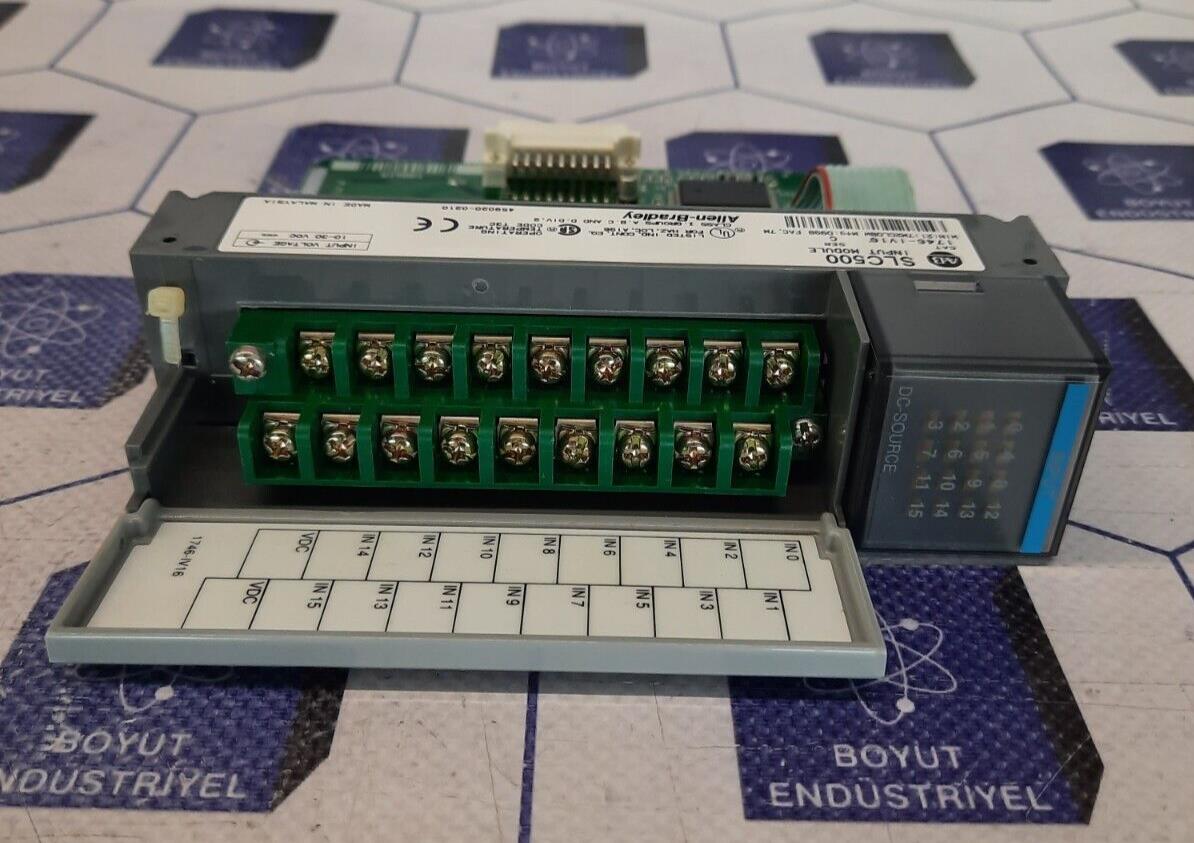 ALLEN BRADLEY 1746-IV16 SLC500 INPUT MODULE