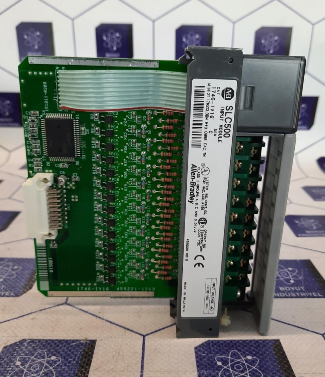 ALLEN BRADLEY 1746-IV16 SLC500 INPUT MODULE