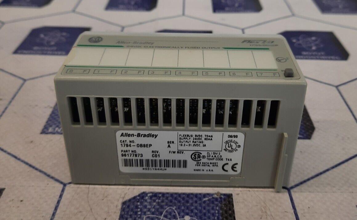 ALLEN BRADLEY 1794-OB8EP 24 VDC ELECTRONICALLY FUSED OUTPUT