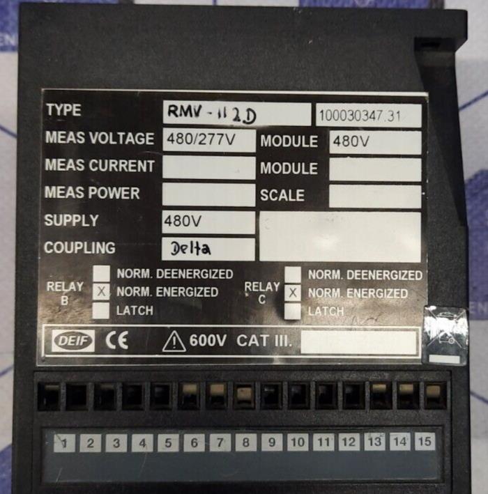 DEIF RMV-112D