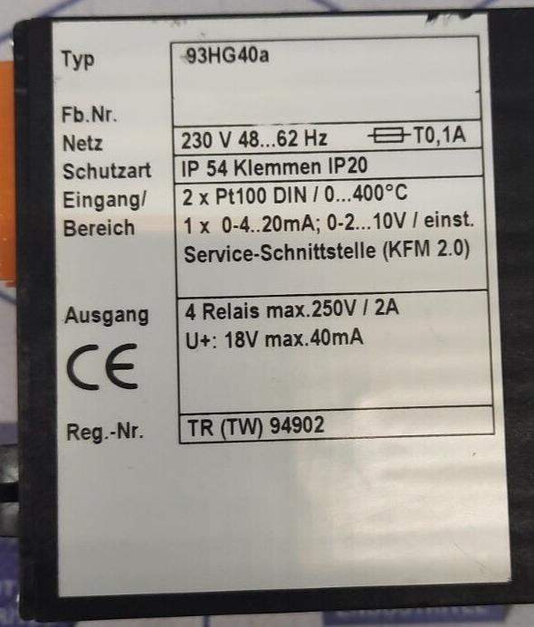 PWT 93HG40a