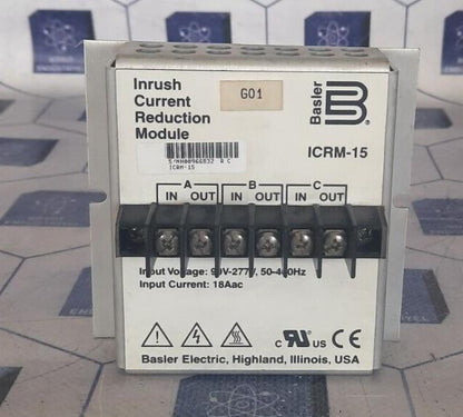 BASLER ELECTRIC ICRM-15 INRUSH REDICTION MODULE