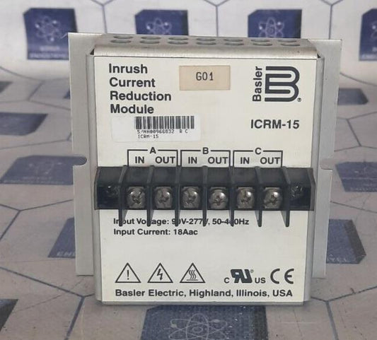 BASLER ELECTRIC ICRM-15 INRUSH REDICTION MODULE