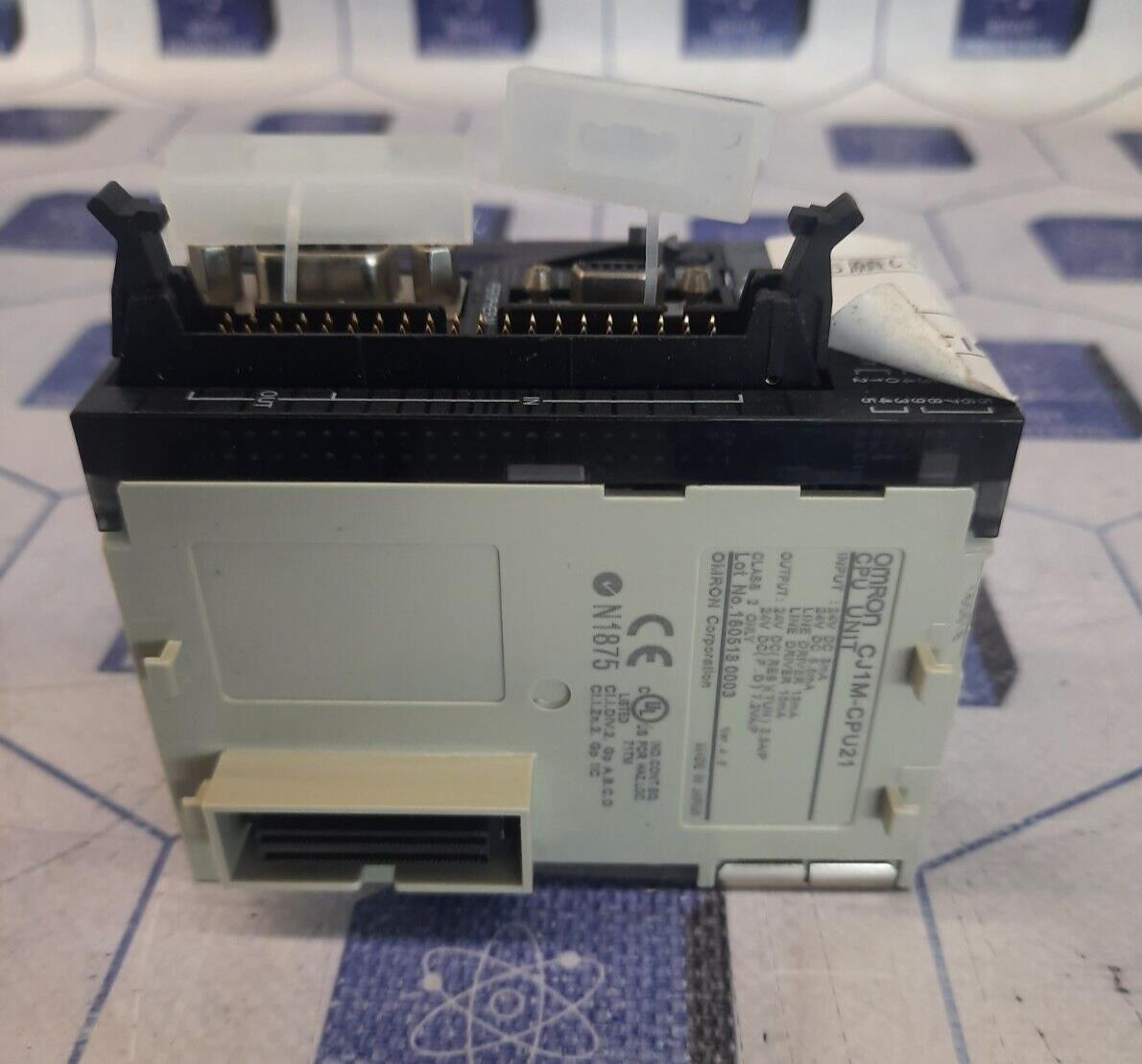 OMRON CJ1M-CPU21 CPU UNIT