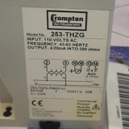 CROMPTON INSTRUMENTS  253-THZG-PMHG-AJ PALADIN
