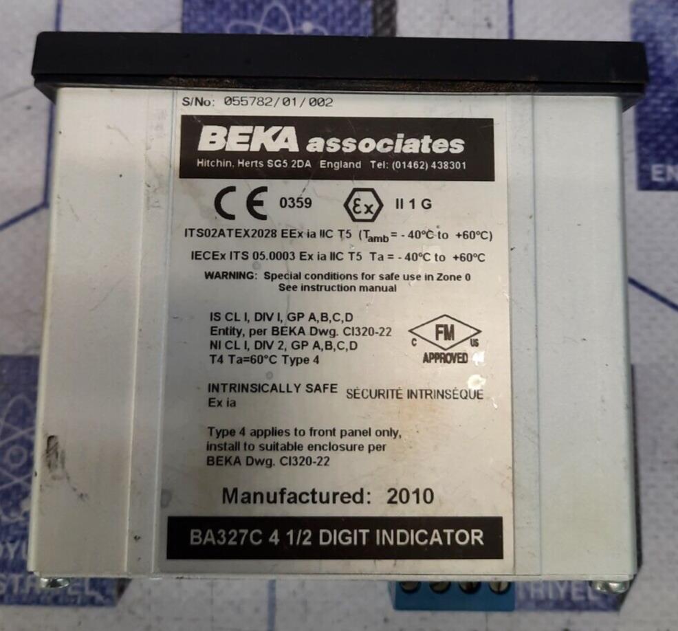 BEKA BA327C 3 1/2 DIGIT INDICATOR