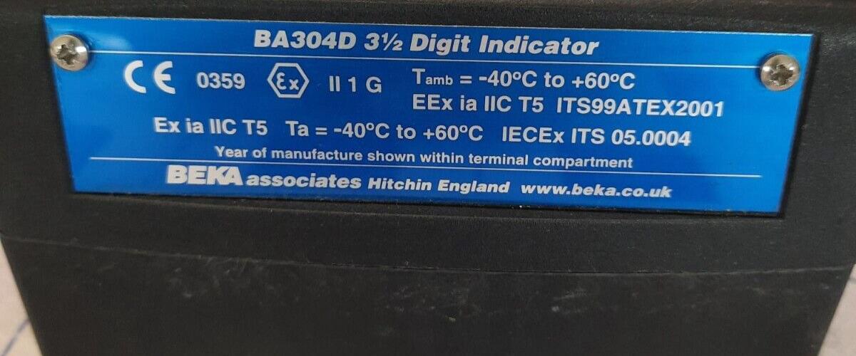 BEKA BA304D 3½ DIGIT INDICATOR