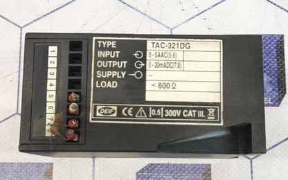 DEIF TAC-321DG CURRENT TRANSDUCER