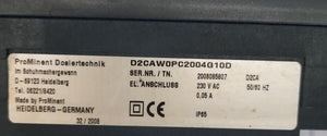 PROMINENT® D2CAW0PC2004G10D DULCOMETER