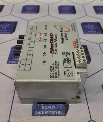 ETHERTRAK ET-5RS REAL-TIME RING SWITCH