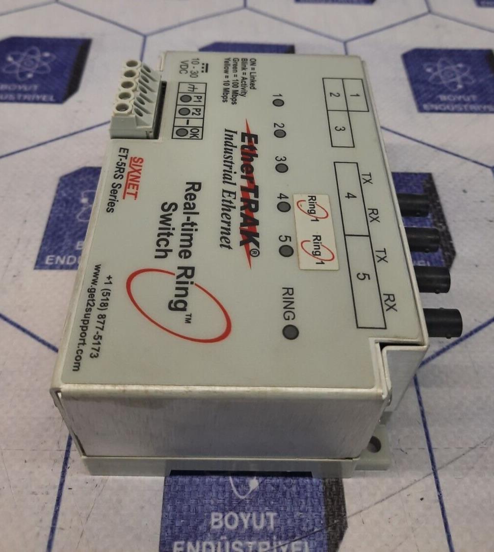 ETHERTRAK ET-5RS REAL-TIME RING SWITCH