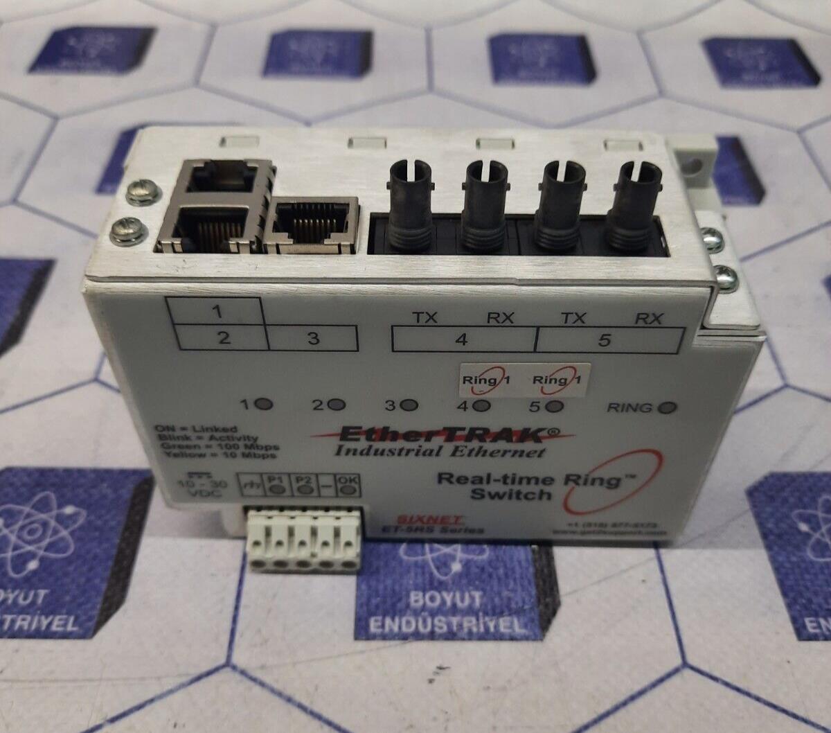 ETHERTRAK ET-5RS REAL-TIME RING SWITCH