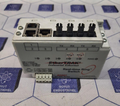 ETHERTRAK ET-5RS REAL-TIME RING SWITCH