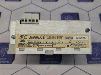 ETHERTRAK ET-5RS REAL-TIME RING SWITCH