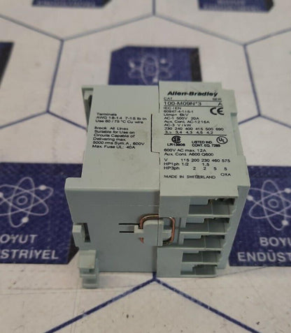 ALLEN BRADLEY 100-MO9N͙3 / M-09 CONTACTOR