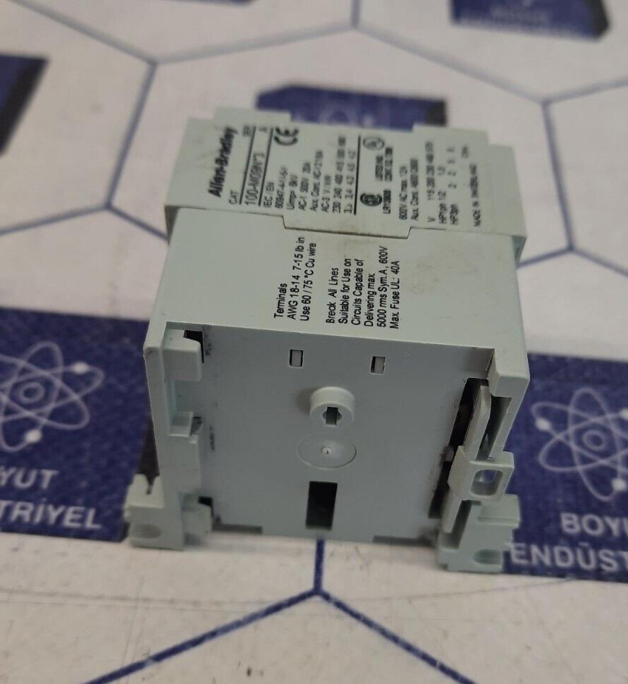 ALLEN BRADLEY 100-MO9N͙3 / M-09 CONTACTOR