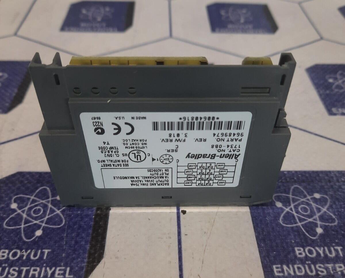 ALLEN BRADLEY 1734-OB8 BACK PANEL OUTPUT