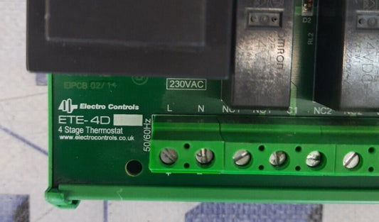 ELECTRO CONTROLS ETE-4D 4 STAGE THERMOSTAT