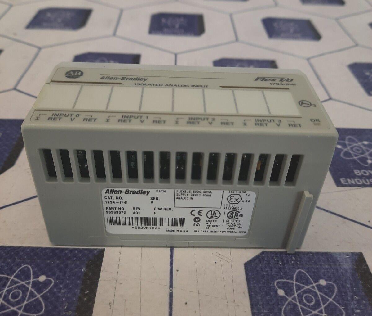 ALLEN BRADLEY 1794-IF4I ISOLATED ANALOG INPUT