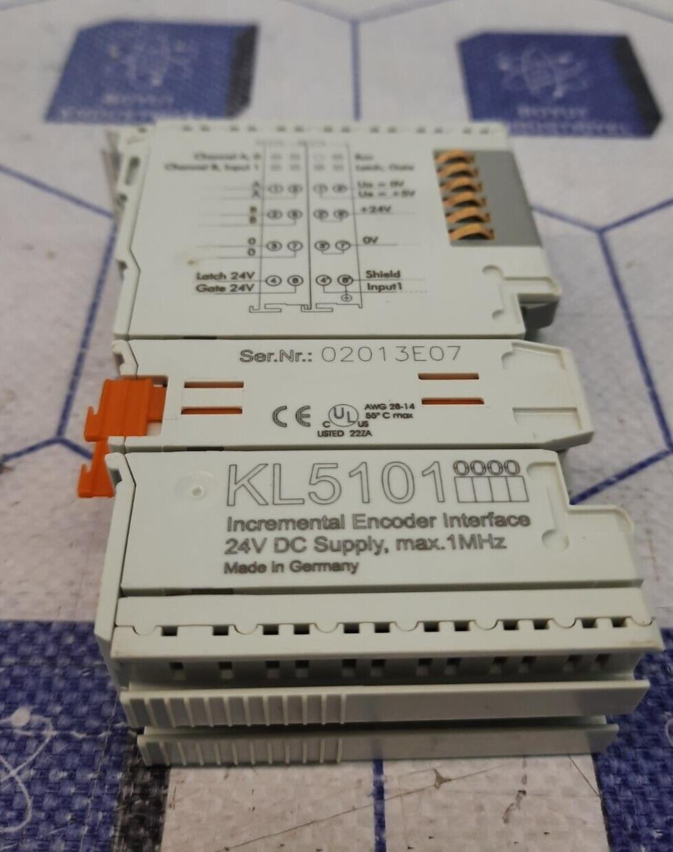 BECKHOFF KL5101 INCRAMENTAL ENCODER INTERFACE