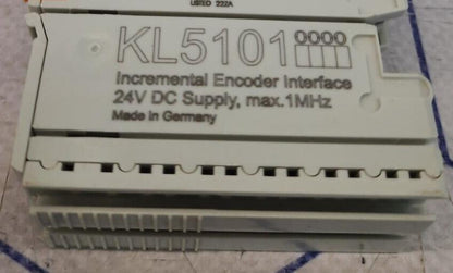 BECKHOFF KL5101 INCRAMENTAL ENCODER INTERFACE